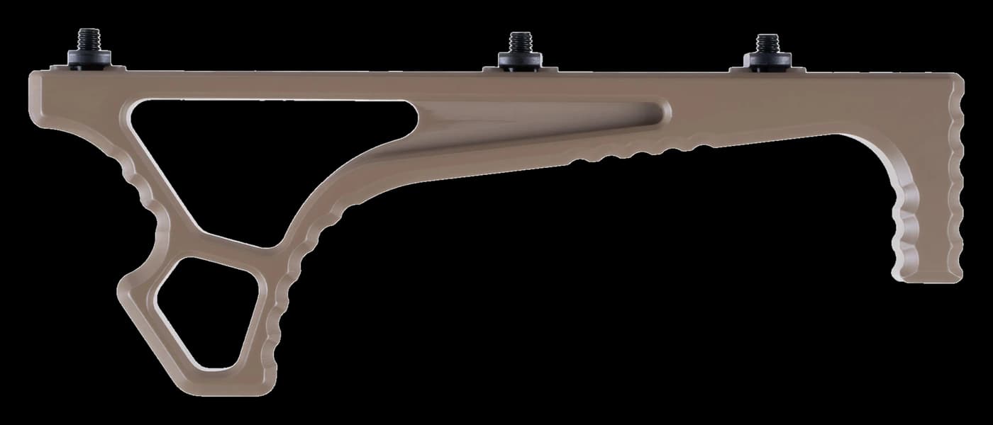 M-LOK multi-purpose front grip in flat dark earth aluminium